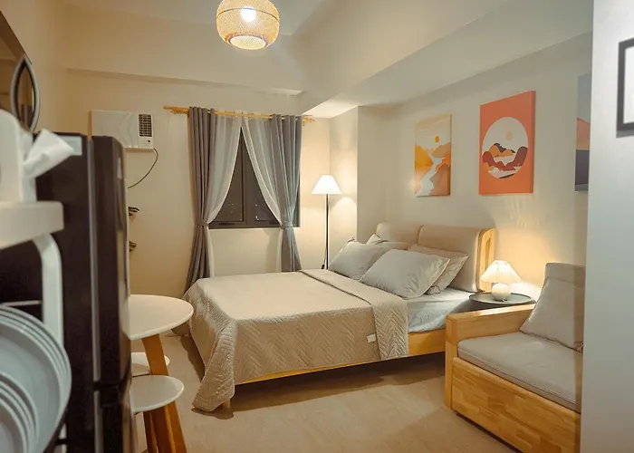 Balay At Lahug - With Fiber Internet, Near It Park, With Pool, Gym, Sauna Aparthotel 3*